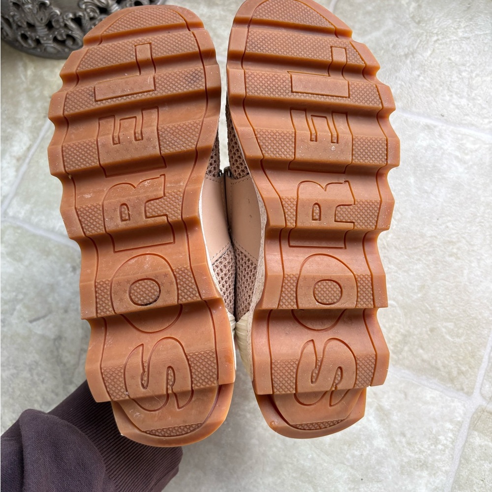 Sorel Blush Pink Knit Slip-On Sneakers - Picture 7 of 8
